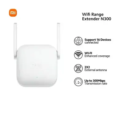 Xiaomi N300 Wifi Range Extender with 300Mbps